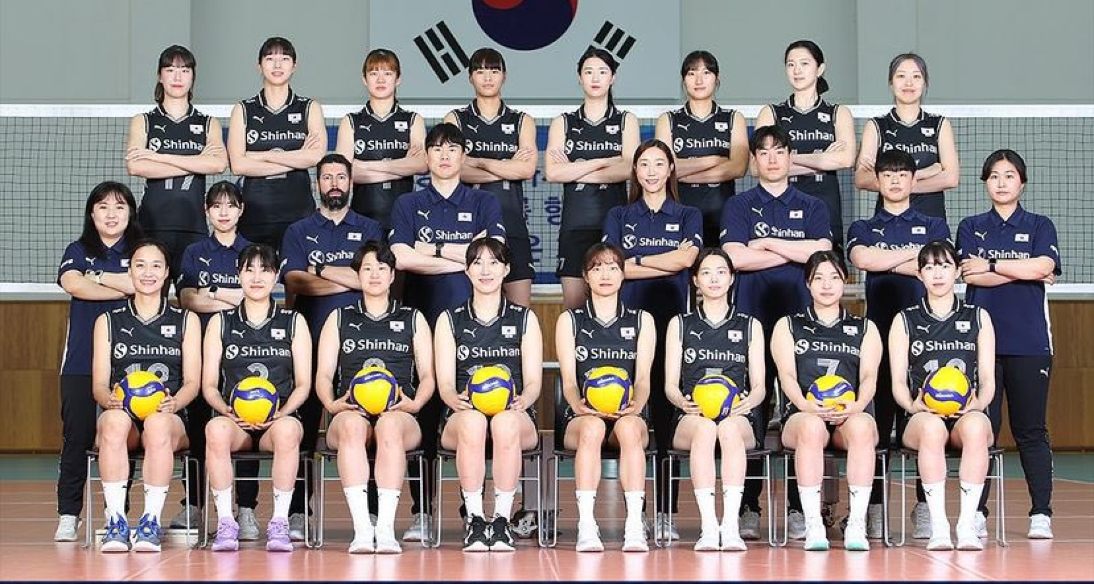 South Korea women's national volleyball team Officially announced