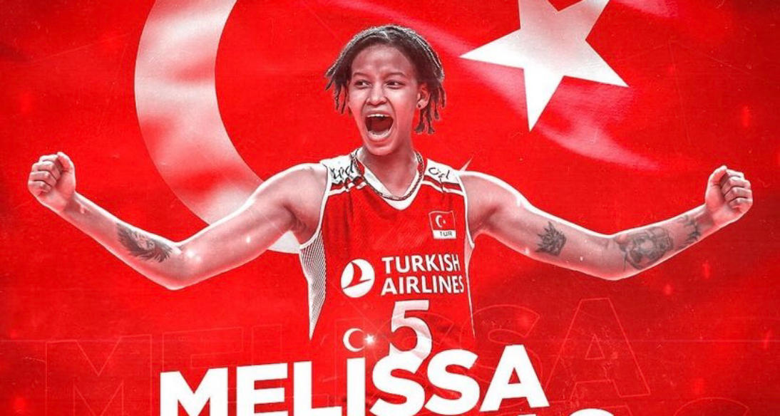 Melissa Vargas is ready to play for the Turkish National Volleyball Team！