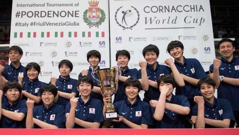Japan U18 NT wins Gold in debut at 37th Cornacchia U19 World Cup 