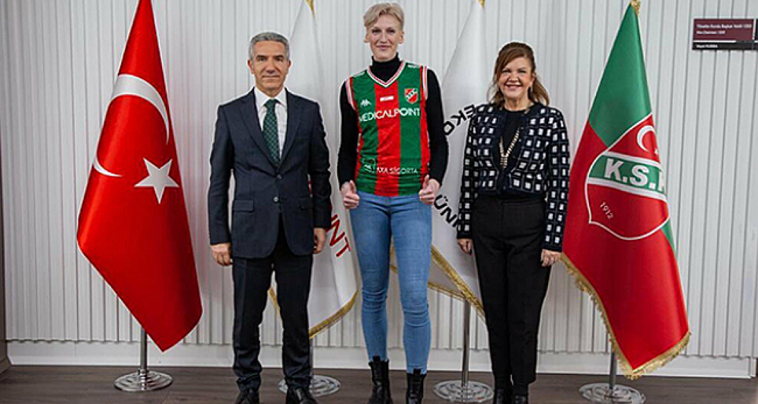 Karşıyaka added Anastasiya Shupianiova to its squad