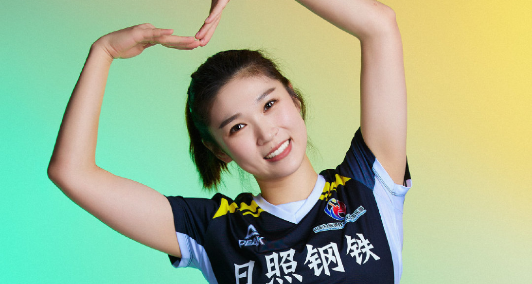 Shandong Rizhao Iron and Steel Women's Volleyball Wang Mengjie 