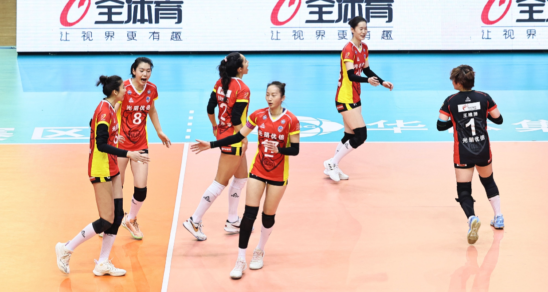 The first round of the 1/4 finals: Shanghai Guangming Youbei 3-0 Liaoning Donghua