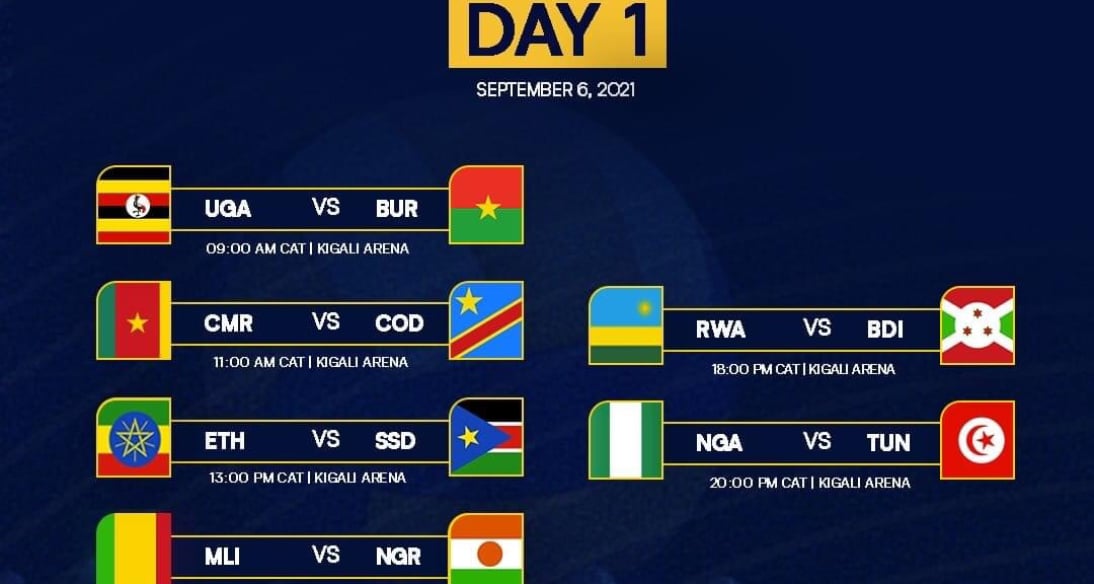 Day 1 fixtures, 7th September 2021