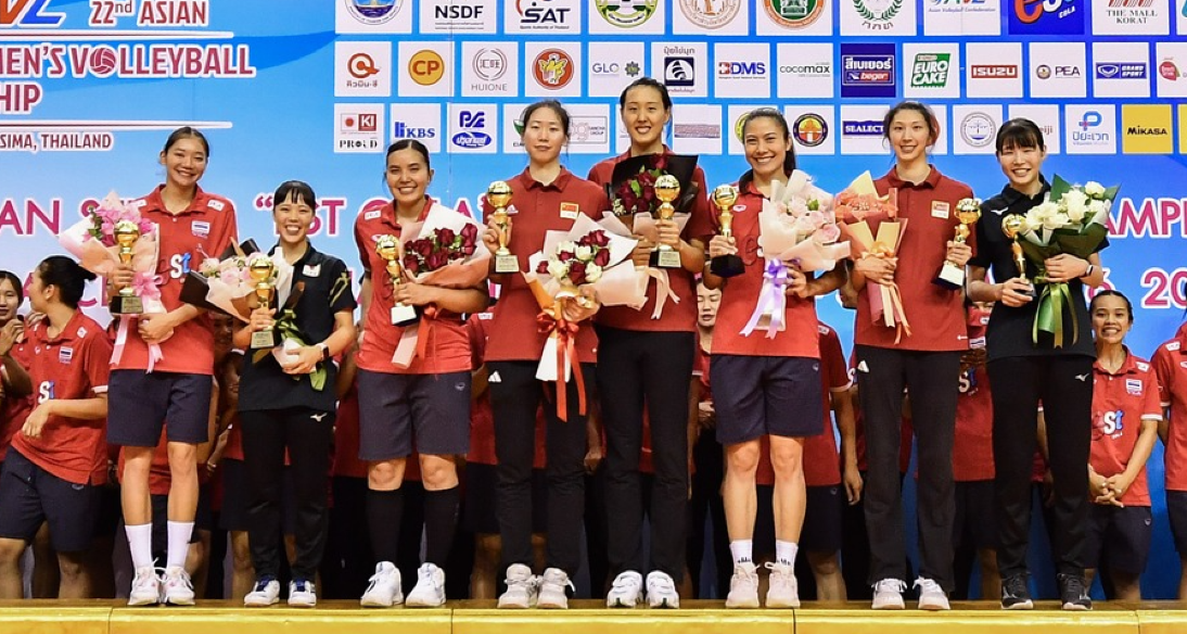 Thailand reign supreme at 22nd Asian Senior Women's Championship