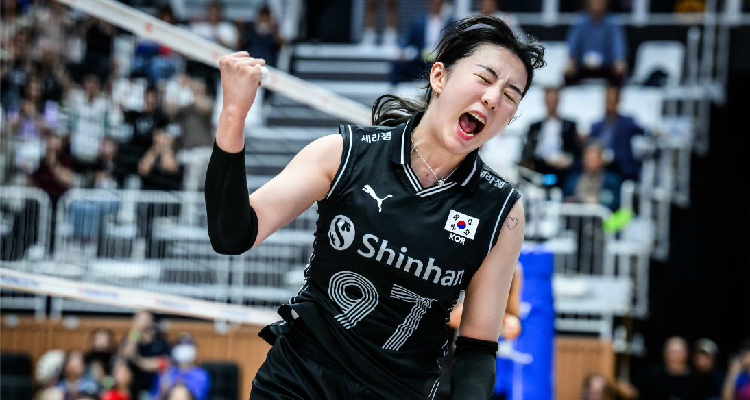 2023 Korea Volleyball National Team Match Kang So-hwi played in 29 games
