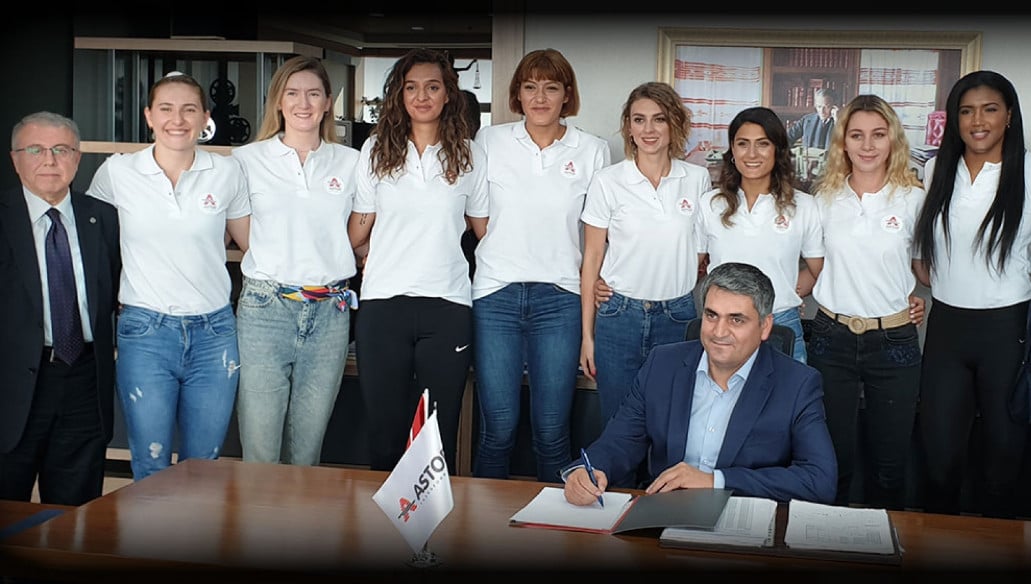  ASTOR VOLLEYBALL CLUB OF ANKARA SIGNED WITH 8 PLAYERS IN A ROW! 