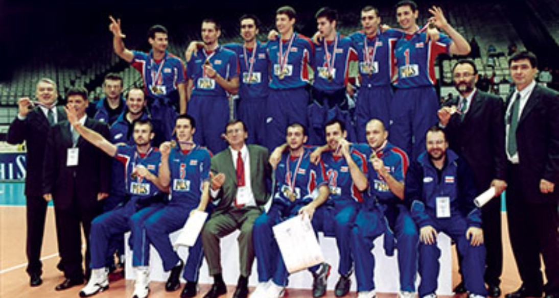 On Wednesday, 19 years of gold in Ostrava and 25 years of bronze in Athens of our volleyball players from Serbia