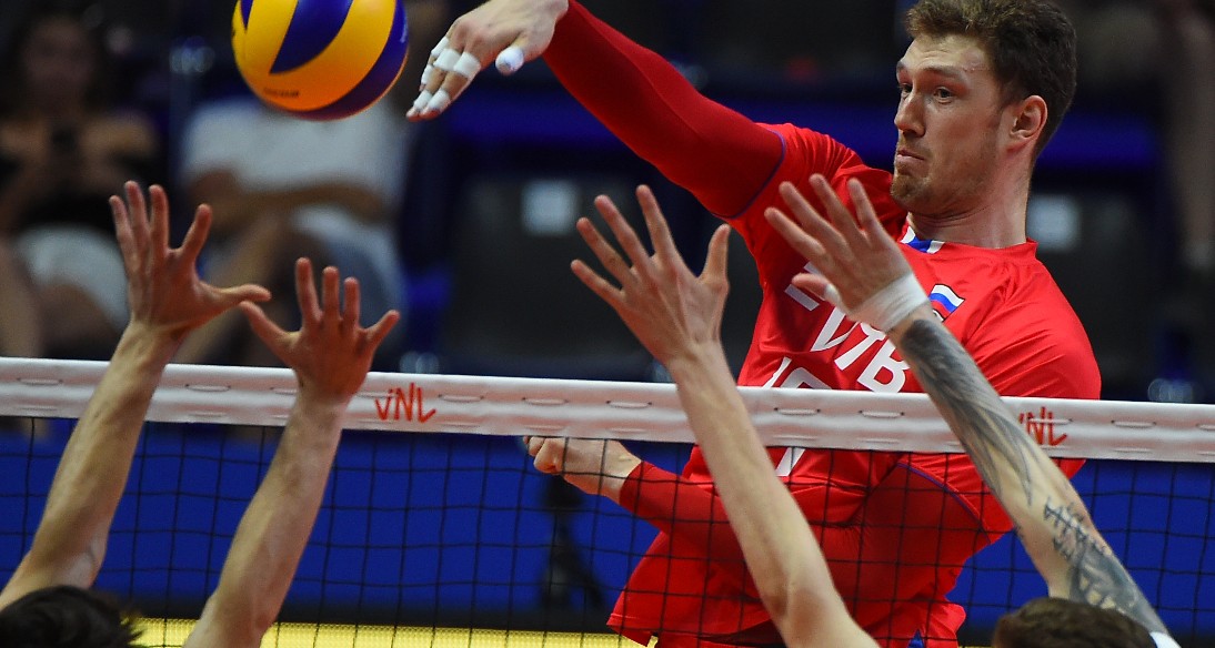 Interesting insight into Russia&#039;s VNL roster, Muserskiy listed as Opposite.