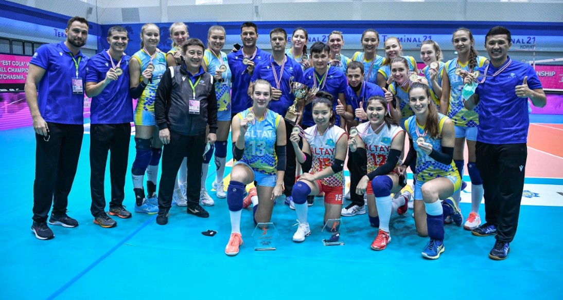 WorldofVolley :: ASIAN CCH W: Maiden continental title for Almaty - WorldOfVolley