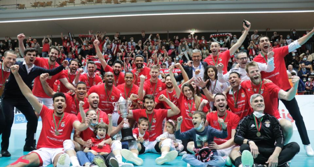 WorldofVolley :: Benfica and Leixões win national cup in first-ever simultaneous Final Four for women and men in Portugal - WorldOfVolley