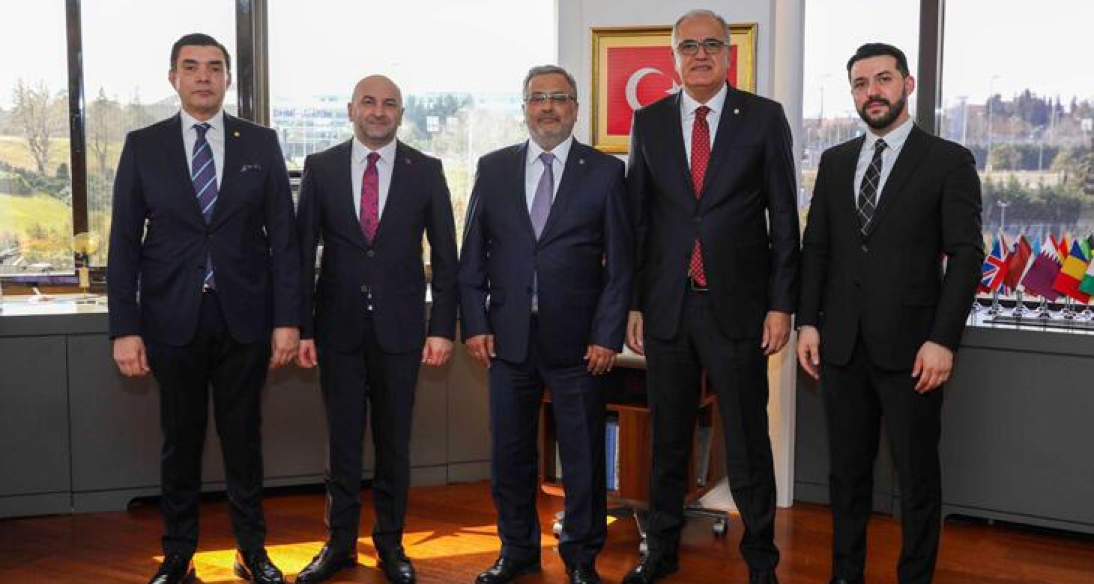 TVF Başkanı Mehmet Akif Üstündağ'dan THY'ye ziyaret - Voleybol Spor Haberleri