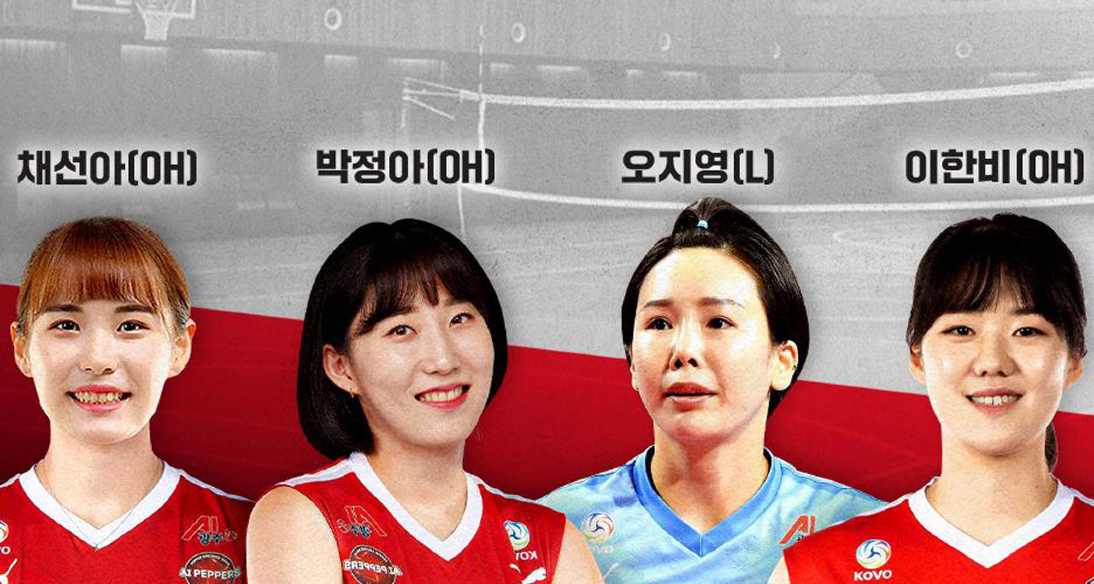 Women&#039;s volleyball Pepper, &#039;Championship Contractor&#039; Park Jeong-ah recruited