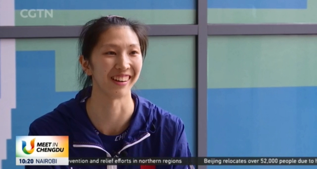 World University Games: China's Wu Mengjie: Volleyball is a big part of my life - CGTN