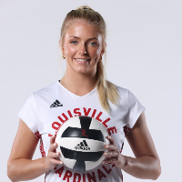 Official Louisville Cardinals Anna DeBeer Volleyball signature Tee