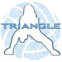 Women Blue Triangle