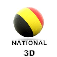 Férfiak Belgian National 3D 