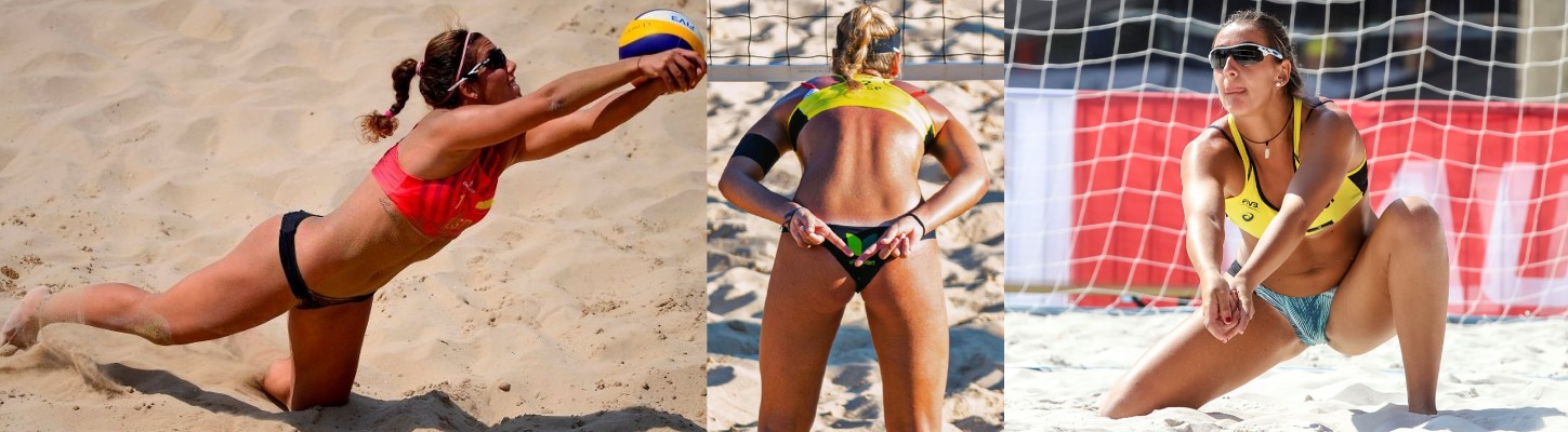 Women's Beach Volleyball Uniform Malfunctions