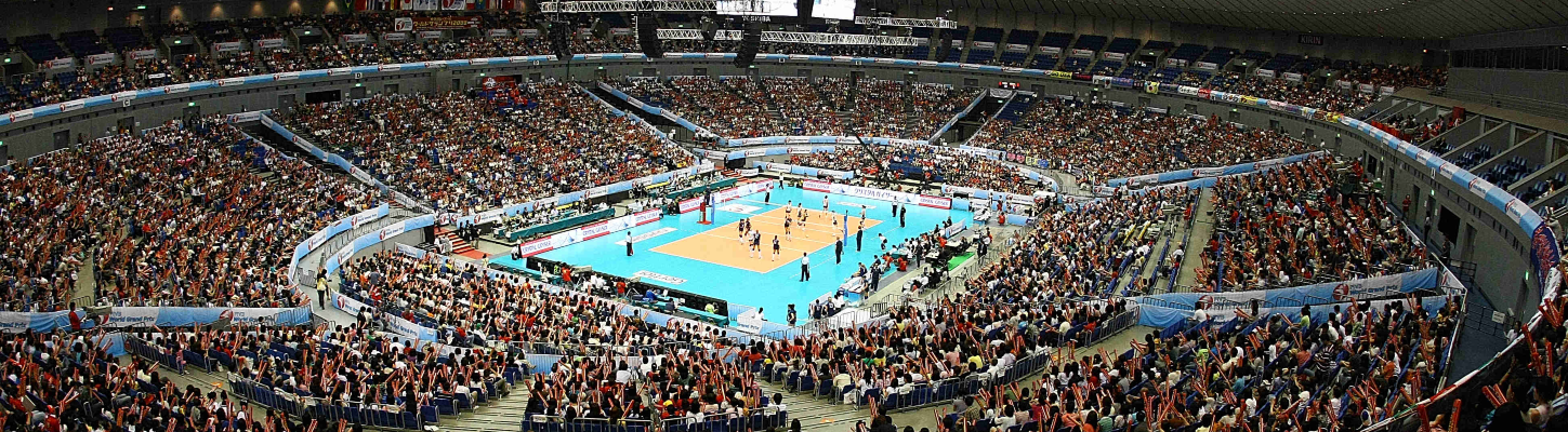 Yokohama Arena hall in Yokohama City Kanagawa » timeline :: Volleybox